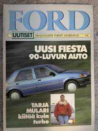 Ford Uutiset 1989 nr 1 -asiakaslehti / customer magazine