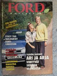 Ford Uutiset 1991 nr 3 -asiakaslehti / customer magazine
