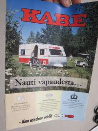 Kabe 1996 asuntovaunut -myyntiesite / brochure
