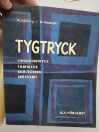 Tygtryck, Linoleumtryck, Filmtryck, Silk-screen, Serigrafi