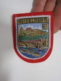 Heidelberg -hihamerkki, kangasmerkki -matkamuistomerkki