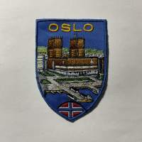 Oslo -hihamerkki, kangasmerkki -matkamuistomerkki