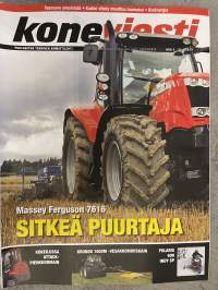 Koneviesti 2013 nr 3 - Massey Ferguson 7616 sitkeä puurtaja, Kokeilussa attack-pienkuormain, Kronos 1600M -Vesakkomurskain, Polaris 600 Indy SP, ym.