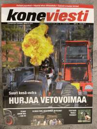 Koneviesti 2013 nr 9 - Suuri kesä-extra Hurjaa vetovoimaa, Claas Axion 950 + 400hv, Elmian mullistavat uutuudet, Testissä maaliruiskut, ym.