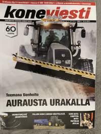 Koneviesti 2013 nr 3 - Teemana tienhoito, Vuoristokelkat sähkötöissä, Paljon asiaa lannan käsittelyssä, Sami auto-chopper: automatiikan juhlaa, ym.