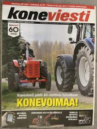 Koneviesti 2013 nr 14 - Koneviesti juhlii 60-vuotista taivaltaan,Metsurin kestävä kännykkä,Weidemann 4070 yltää korkealle,Vinkkejä käytetyn kaivukoneen ostajalle,ym.