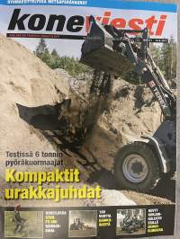 Koneviesti 2011 nr 11 - Testissä 6 tonnin pyöräkuormaajat, Kokeilussa STIHL FS 460 raivaussaha, 100 vuotta hamko-äkeitä, Kevyt korjuu-kalusto esillä Skogs-elmiassa.