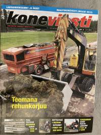 Koneviesti 2011 nr 15 - Teemana rehunkorjuu, Pikatestissä Dolmarin sahat 350C ja 420C, Esittelyssä Valtran uutuudet, Fendt 724 SCR Vario, ym.