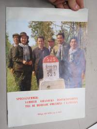 Kina 1973 nr 6 Bilaga -kinesisk propaganda / kiinalainen propagandalehti, ruotsinkielinen - erikoisnumero 