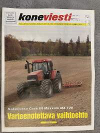 Koneviesti 2000 nr 15 - Kokeilussa Case IH Maxxum MX 120 Varteenotettava vaihtoehto, ym.