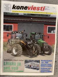 Koneviesti 1999 nr 17 - Kokeilussa Hitech-Valtrat, Moottorikelkat -vm.2000 tekniset tiedot, Kelkkaan nelitahtimoottori, ym.