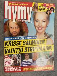 Hymy 2010 nr 1 - Julkkistaikuri Jori A. Kopponen: Krisse Salminen vaihtui strippariin, BB-Kätlin: Pelkään Seinäjoella!, Teemun ökylomakylä vaikeuksissa, ym.