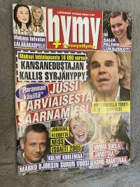 Hymy 2005 nr 10 - Mukana hulvaton salarakaspeli, Saija Palinin luksuskoti, Maksoi lehtolapsesta 16 000 euroa, Jussi Parviaisesta Saarnamies!, ym.