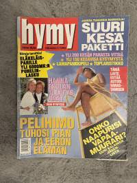 Hymy 1992 nr 7 -Suuri kesäpaketti, Nitroja tarvittiin! Eläkeläis-parille yli 6000 mk:n puhelinlasku, Hanna Ekolan yllätyshäät, ym.