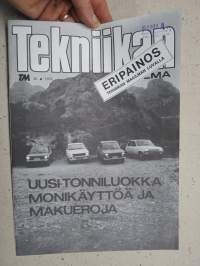 Datsun Cherry, Fiat 127, Peugeot 104, Renault 5 TL - Tekniikan Maailma 1972 nr 20 vertailu, eripainos 1973