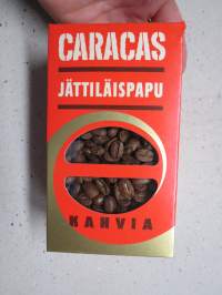 Caracas jättiläispapu kahvia / Caracas jätteböna kaffe Kahvi Oy - Aerotherm pyörrepaahto -250 g avaamaton, ehjä pakkaus sisältöineen