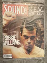 Soundi 2003 nr 8 - R.E.M Anssi Kela, Robbie Williams, ym.