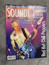 Soundi 2003 nr 3 - Linkin park, The Flaming Sideburns, Sonata Arctica, The White Stripes, ym.