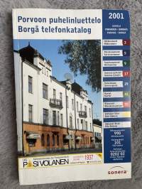 Porvoon seudun puhelinluettelo 2001 (Porvoo)