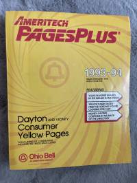 Ameritech PagesPlus 1993-94 Dayton Yellow Pages (Dayton & Ohio Bell)