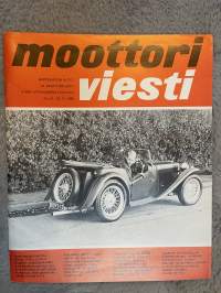 Moottoriviesti 1968 nr 11 - Kirjeenvaihtoa, Simca 1100 GL, NSU 110 SC moottorivaurio, ym.