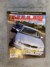 Tuulilasi 2001 nr 9 - Uusi Pikku-Jagge pistää Bemarin ahtaalle, Renault Clio 1.2 16V, Pikavertailu: Tonnin painepesurit, ym.