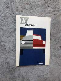 GM-Katsaus 1962 nr 2 - GM-Karavaani 1962, Odotettu Opel Kadett, Piirimyyjiämme 4 Oy Auto-yhtymä, Sadan linjurin isäntä, 100 -Vuotias Opel, ym.
