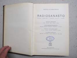 Radiosanasto - saksa, englanti, venäjä, ruotsi, suomi = Radio-ordbok, tysk, engelsk, rysk, svensk, finsk