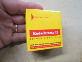 Kodak Kodachrome II Movie Film -kaitafilmi, avaamaton pakkaus