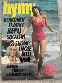Hymy 1976 nr 6 - Kekkonen ei jatka, Kepu sekaisin, Miss Suomi: En ole uusi Armi, Marion kertoo rakkaudestaan, Kalevi Sorsan asunnot, ym.