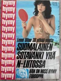 Hymy 1978 nr 4 - Lenni Uiton 38 pitkää vuotta Suomalainen sotavanki yhä N-liitossa, Hän on Miss Hymy Eurooppa, ym.