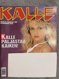 Kalle 1990 nr 6 -adult graphics magazine / aikuisviihdelehti