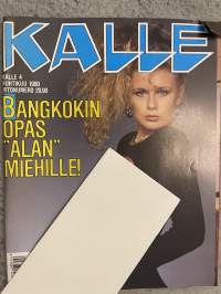 Kalle 1990 nr 4 -adult graphics magazine / aikuisviihdelehti