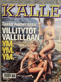 Kalle 1988 nr 3 -adult graphics magazine / aikuisviihdelehti