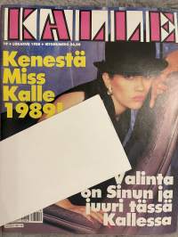 Kalle 1988 nr 19 -adult graphics magazine / aikuisviihdelehti