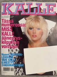 Kalle 1988 nr 5 -adult graphics magazine / aikuisviihdelehti