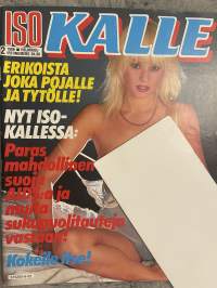 Iso Kalle 1986 nr 2 -adult graphics magazine / aikuisviihdelehti