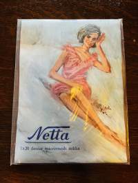 Netta 20 denier micromesh sukkapakkaus koko 9 1/2, 4 paria