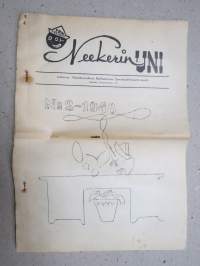 Neekerin uni 1948 nr 2 - Yhteiskunnallinen Korkeakoulu Sanomalehtiopinto-osasto -opiskelija- / laitosjulkaisu