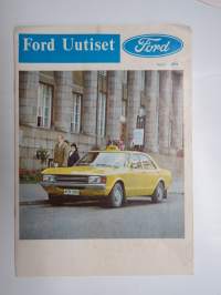 Ford Uutiset 1974 nr 3 -asiakaslehti, Ford Consul taksi ACR-505, Ford H 4234 raskas kuorma-autosarja, Ford Vetyauto, Ford Capri II, ym.