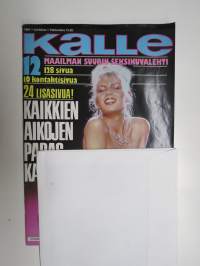 Kalle 1981 nr 12 -aikuisviihdelehti / adult graphics magazine