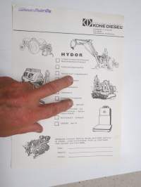 Hydor -myyntiesite / brochure
