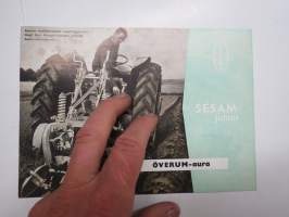 Överum-aura Sesam junior -myyntiesite / brochure