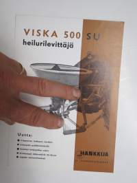 Vilska 500 SU heilurilevittäjä -myyntiesite / brochure