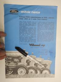 Ford traktorisarja -myyntiesite / brochure