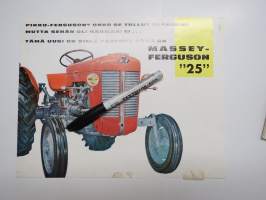 Massey-Ferguson 25 traktori -myyntiesite / brochure