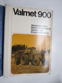 Valmet 900 traktori Varaosaluettelo - Reservdelskatalog - Spare parts catalogue - Ersatzteilkatalog