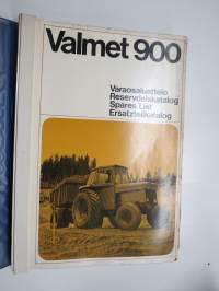 Valmet 900 traktori Varaosaluettelo - Reservdelskatalog - Spare parts catalogue - Ersatzteilkatalog