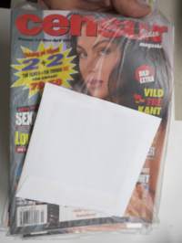 Censur 2001 nr 3-4 -aikuisviihdelehti / adult graphics magazine