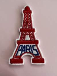 Paris -hihamerkki, kangasmerkki -matkamuistomerkki